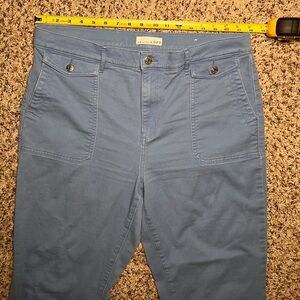 LOFT‎ Slate Blue Flare Pants